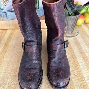 Veronica Frye Boots - distressed